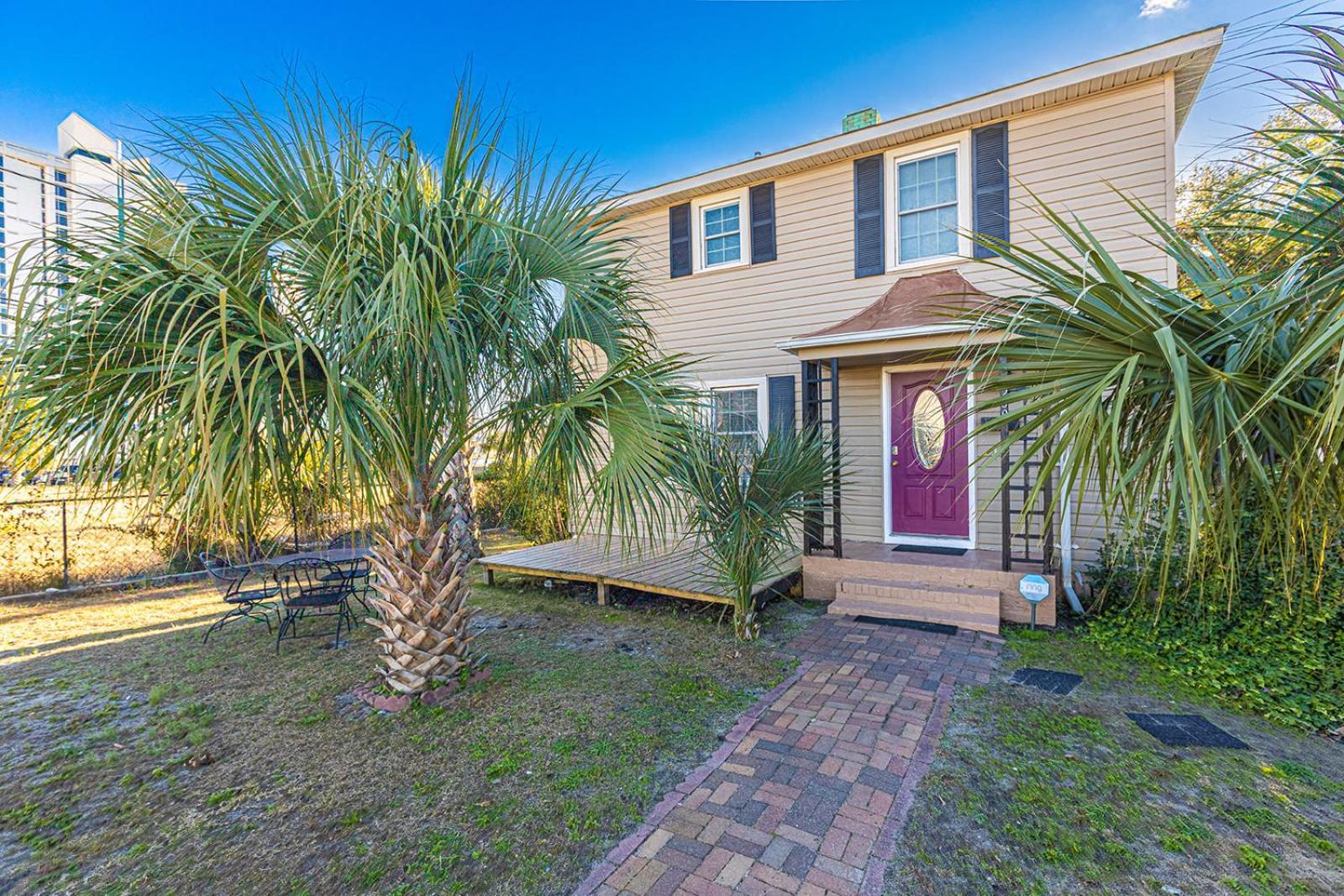 Dazzling Centrally Located Ocean View W 2 Kings, Huge Private Yard, 2 Decks, Firepit, Bbq Myrtle Beach Extérieur photo